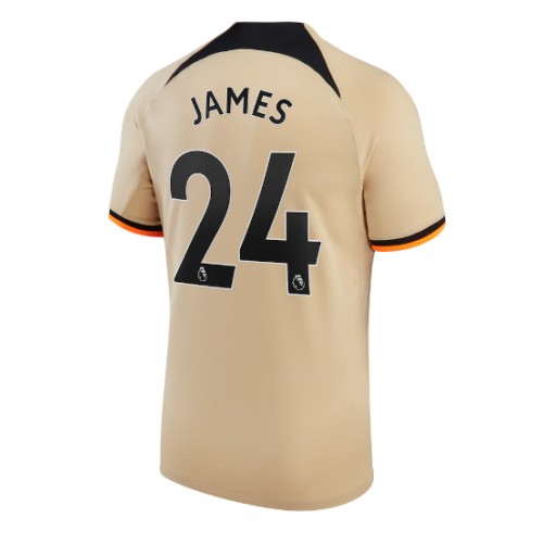 Fotbalové Dres Chelsea Reece James #24 Alternativní 2022-23 Krátký Rukáv